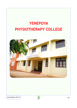 Yenepoya Physiotherapy College