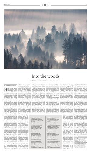 Into the Woods a Very Special Relationship, Germans and Their Forest
