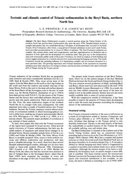 Tectonic and Climatic Control of Triassic Sedimentation in the Beryl Basin, Northern North Sea