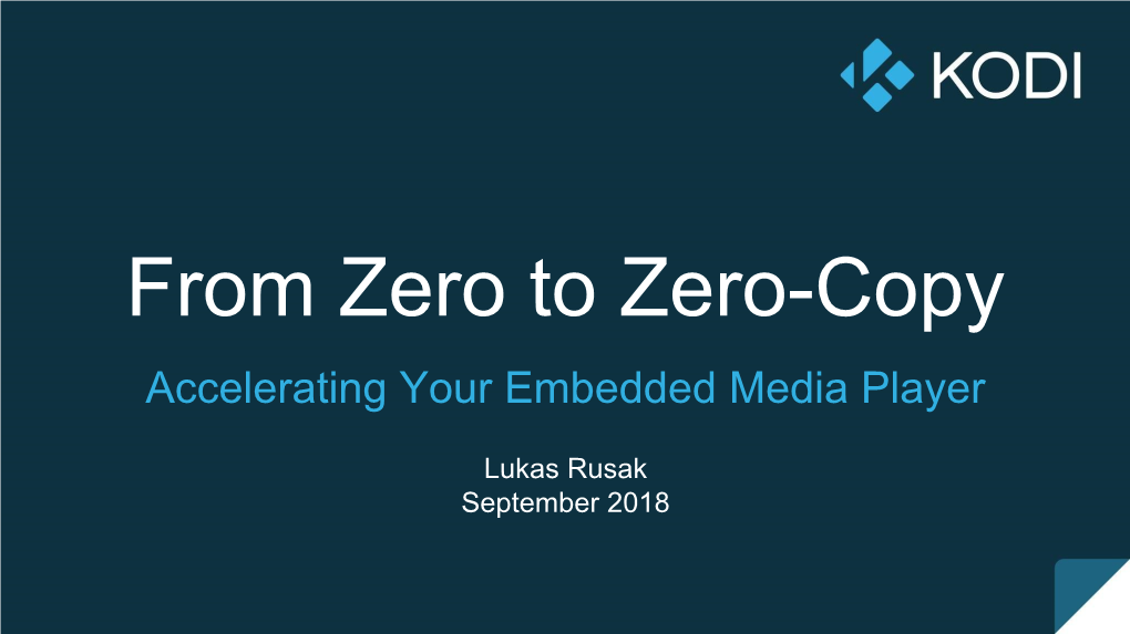 From Zero to Zero-Copy Accelerating Your Embedded Media Player