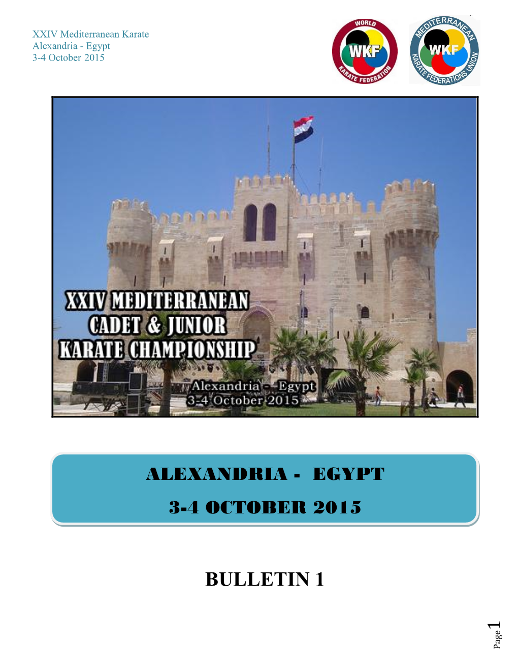 Download XXIV MEDITERRANEAN BULLETIN