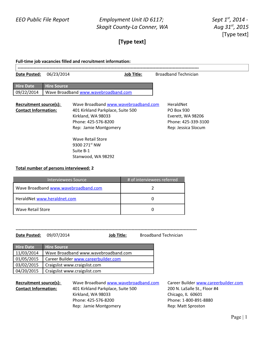 EEO Public File Report s3