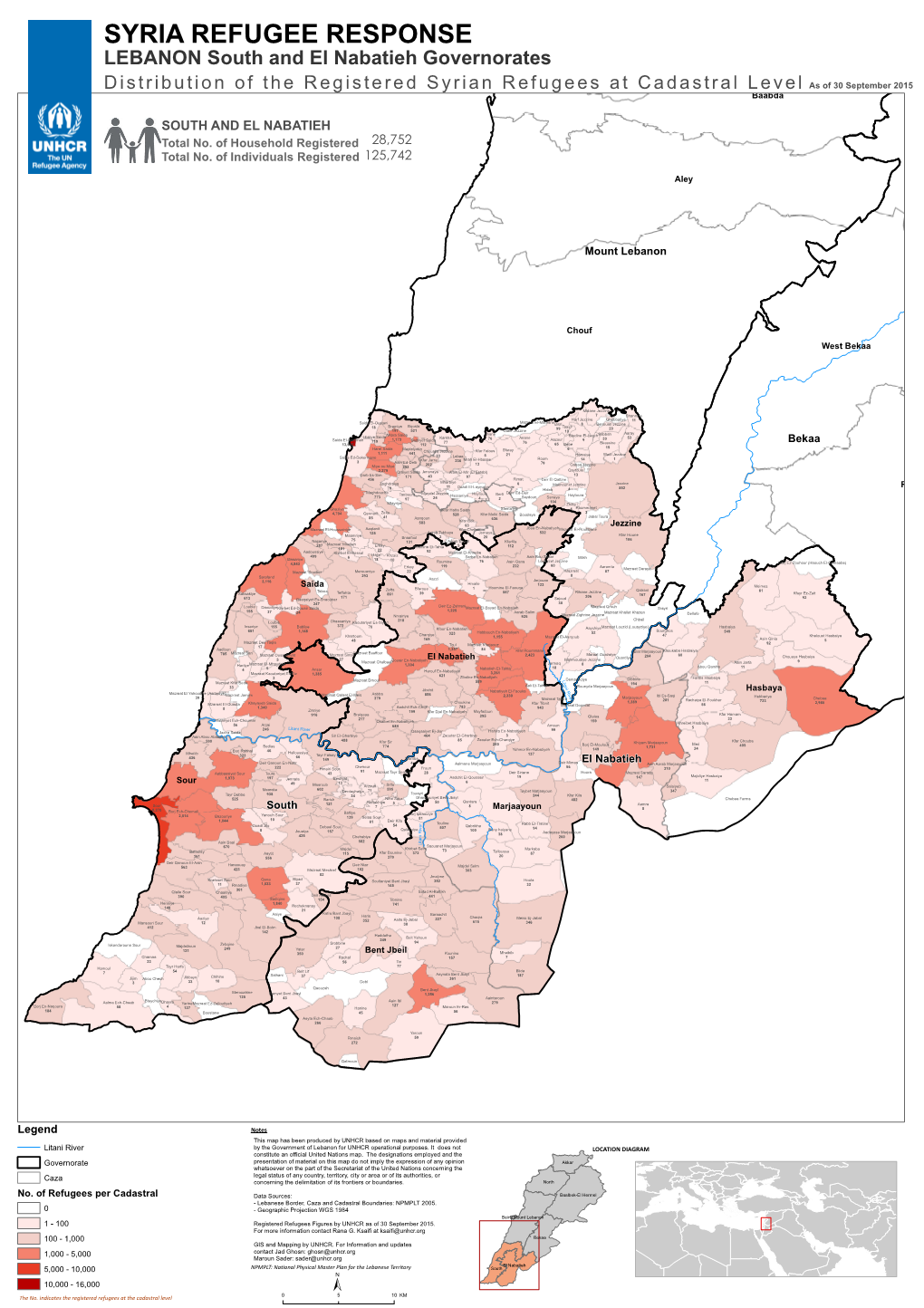 Syria Refugee Response ±