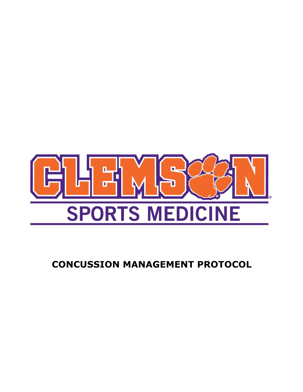 Concussion Management Protocol