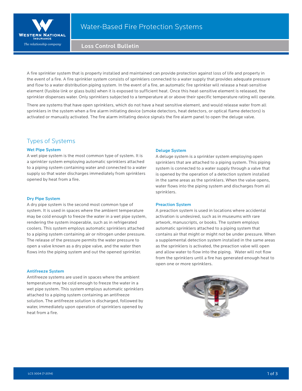 Water-Based Fire Protection Systems (PDF)