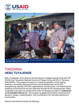Tanzania Hebu Tuyajenge
