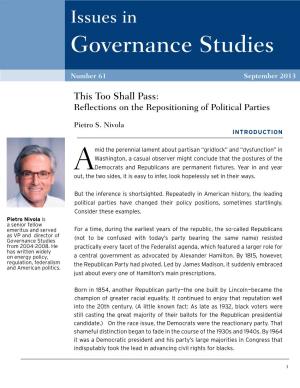 Governance Studies