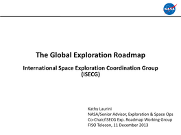 The Global Exploration Roadmap