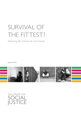 SURVIVAL of the FITTEST? Improving Life Chances for Care Leavers