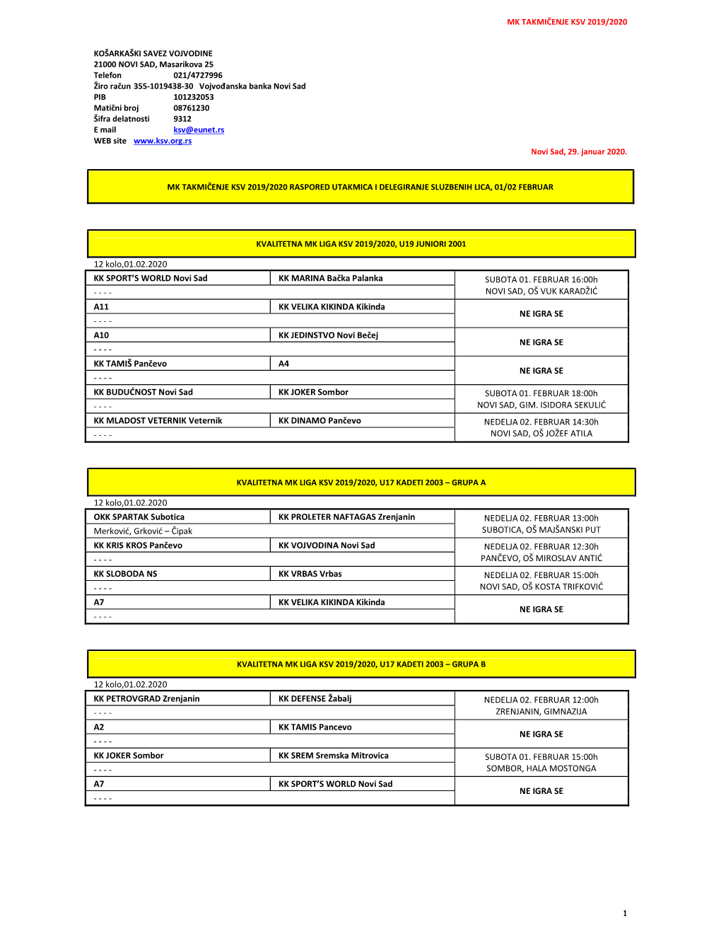 Mk Takmičenje Ksv 2019/2020