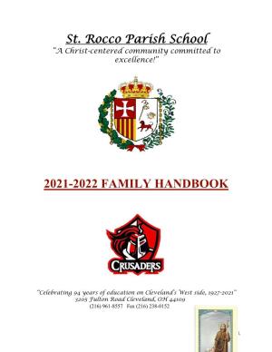 2021-2022 Family Handbook