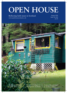 Hutting in Scotland: a Space of Our Own? the Place of Religion In