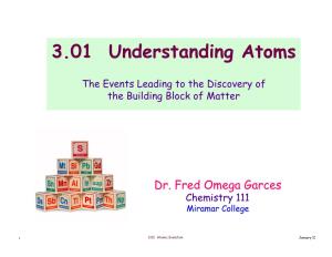 Atomic Evolution January 10 Environmental Problems in Our Lifetime