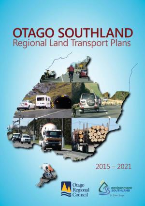 1/6/15 Otago Southland Regional Land Tranport Plans
