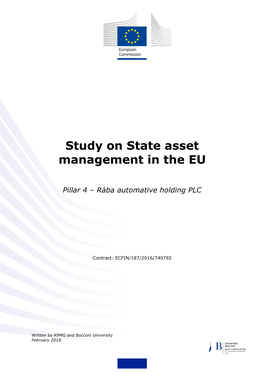 Study on State Asset Management in the EU