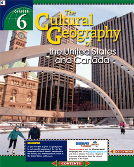 Chapter 6: the Cultural Geography of the United States and Canada