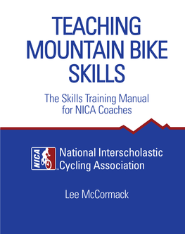 The Skills Training Manual for NICA Coaches Lee Mccormack
