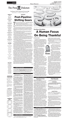 A Human Focus on Being Thankful