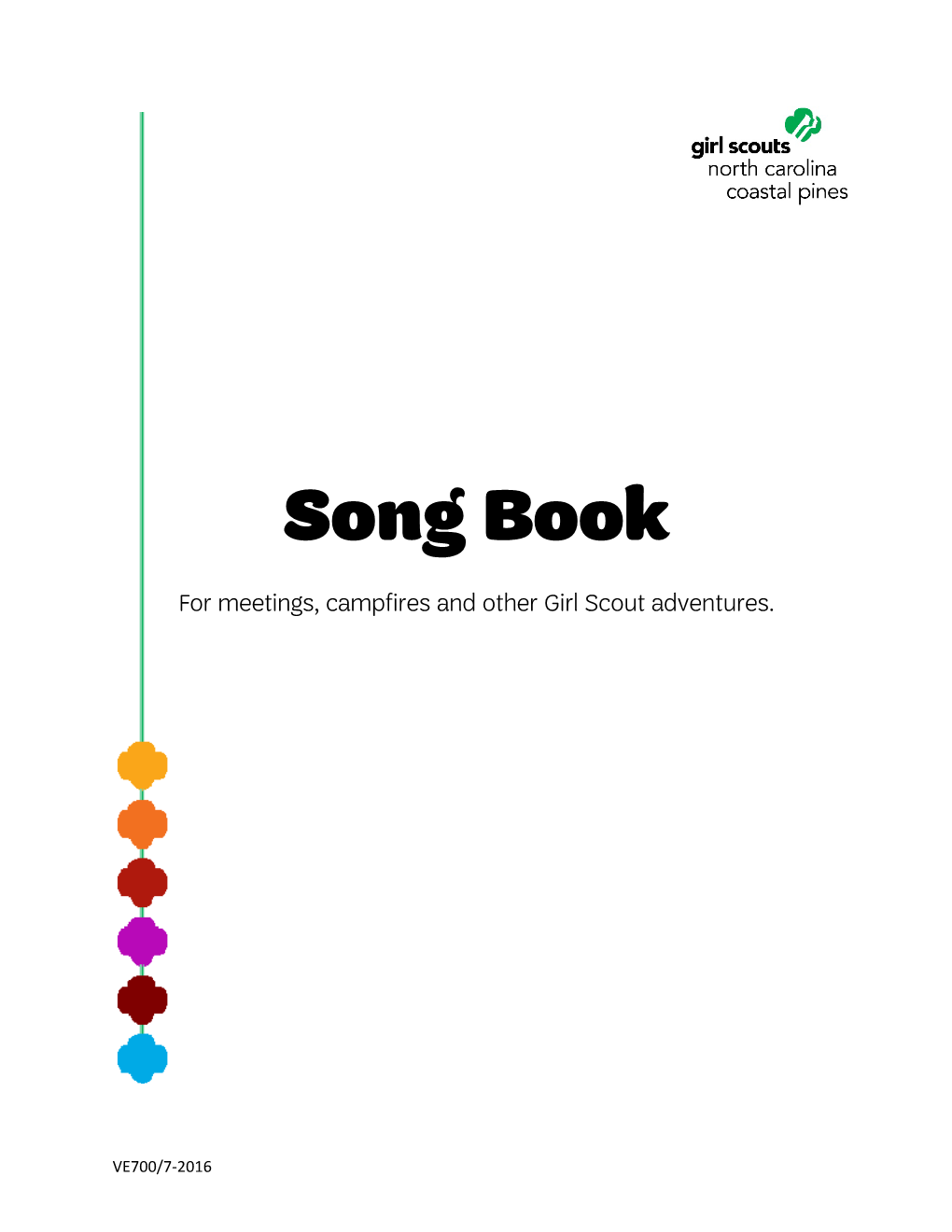 Girl Scout Song Book