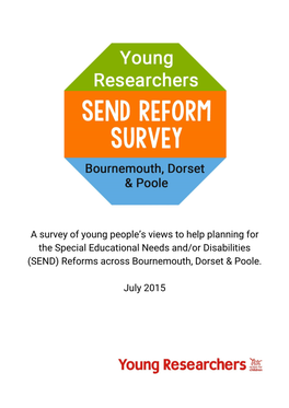 SEND Reform Survey June 2015