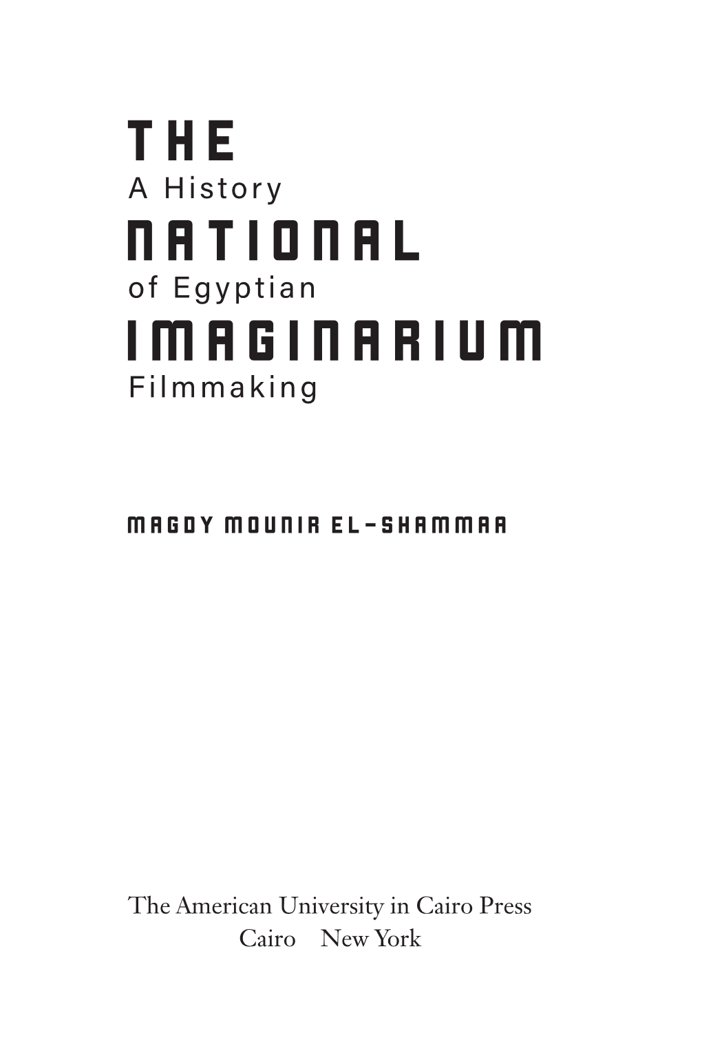 The National Imaginarium-PART1 DH 11-05-2021.Indd 3 11/05/2021 9:04 AM Contents