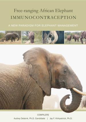 Free-Ranging African Elephant Immunocontraception 2012.Cdr
