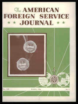 The Foreign Service Journal, March 1936