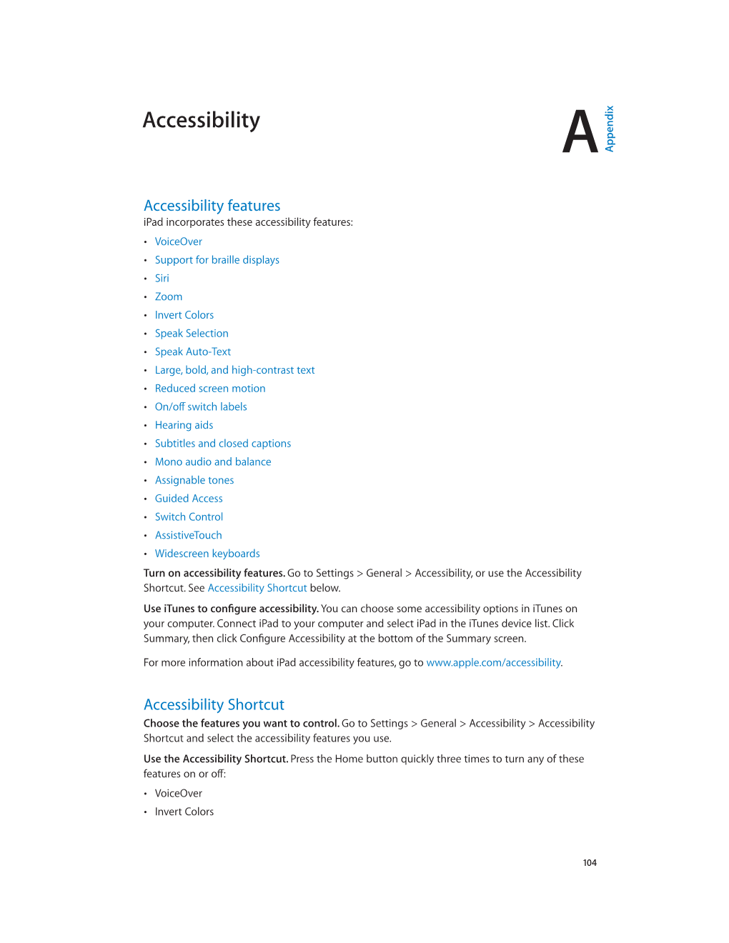 Accessibility