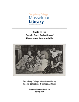 Guide to the Donald Brett Collection of Eisenhower Memorabilia