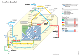 Buses from Gidea Park