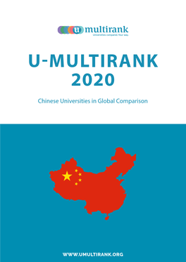 Chinese Universities in Global Comparison