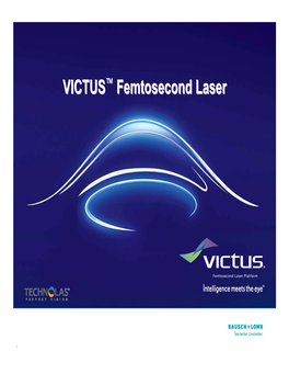 VICTUS™ Femtosecond Laser