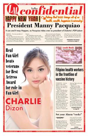 President Manny Pacquiao Dizon