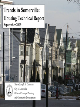 Housing Trends Report Is Divided Into Five Subject Sections