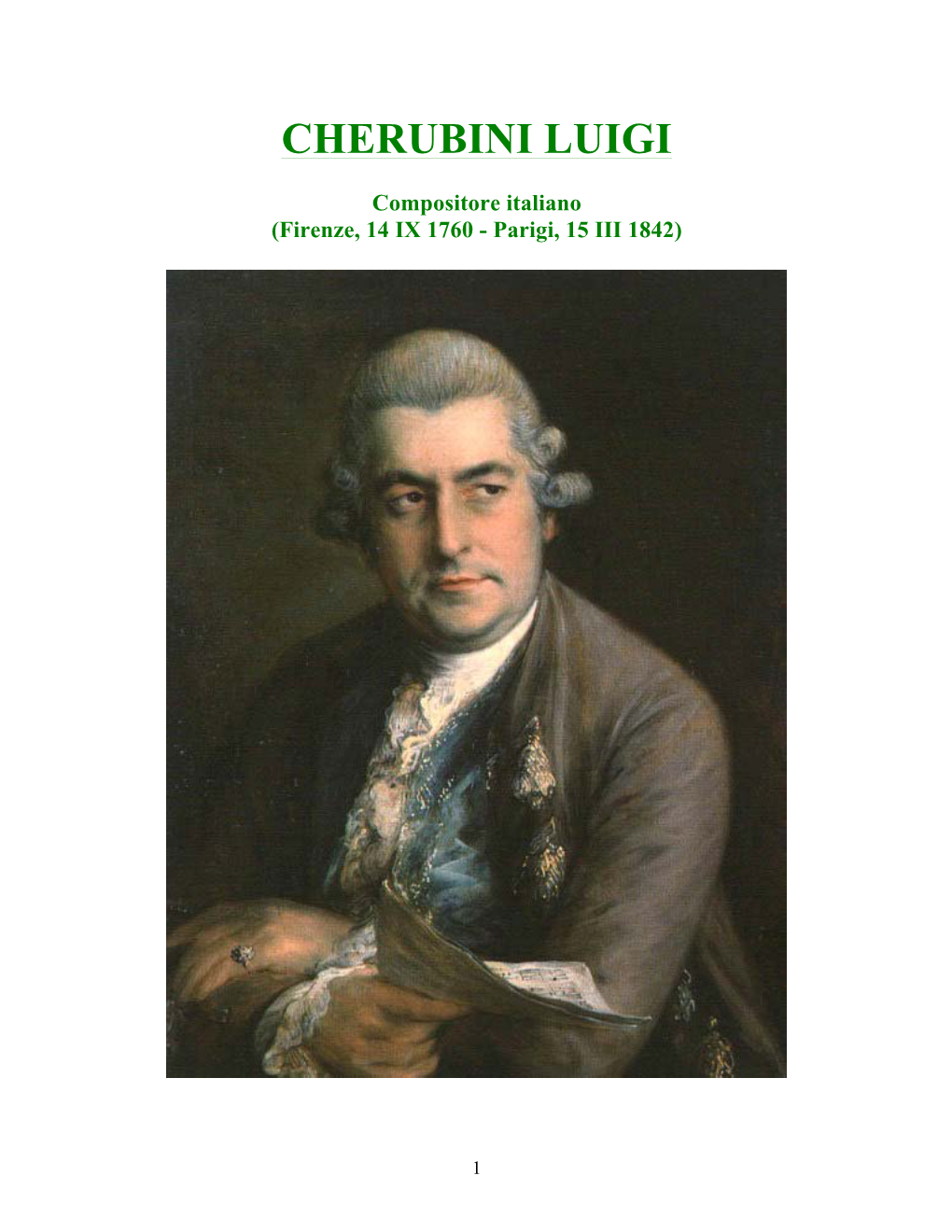 Cherubini Luigi