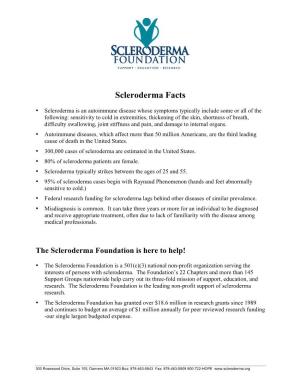Scleroderma Facts