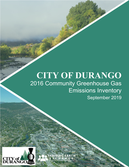 2016 Emissions in Durango