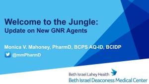 Welcome to the Jungle: Update on New GNR Agents