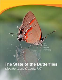 The State of the Butterflies in Mecklenburg County