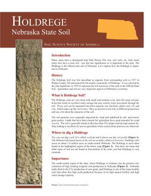 Holdrege Nebraska State Soil