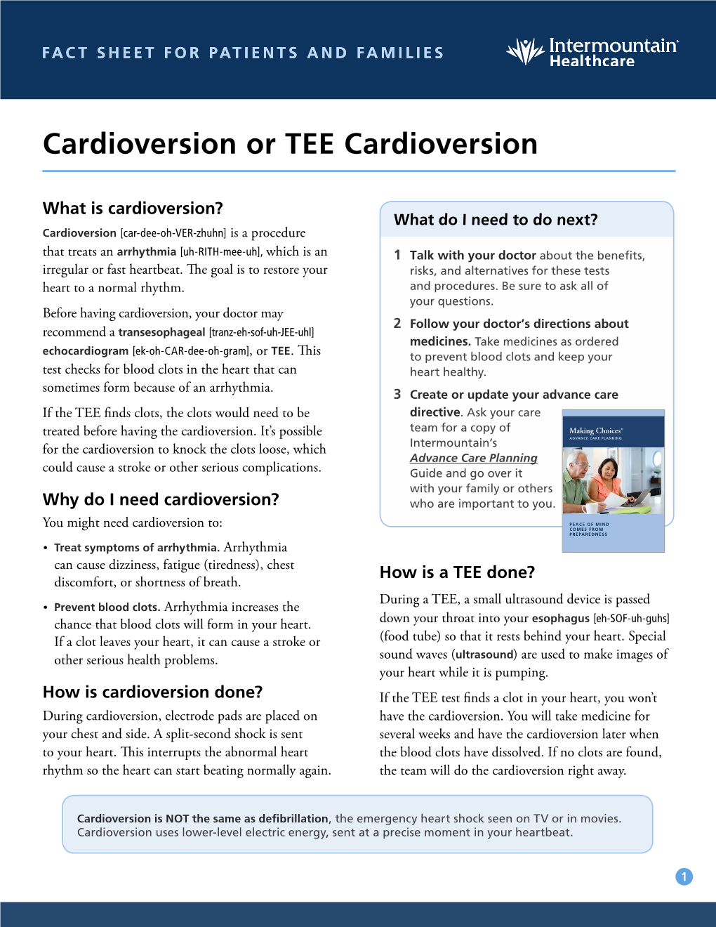 TEE Cardioversion
