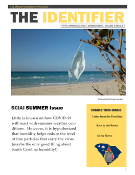 The Identifier | Summer Issue | Volume 3 Issue 3
