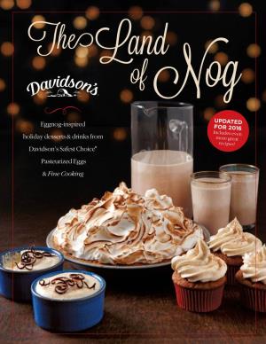 Eggnog-Inspired Holiday Desserts & Drinks from Davidson's Safest