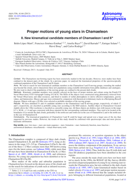 Proper Motions of Young Stars in Chamaeleon II
