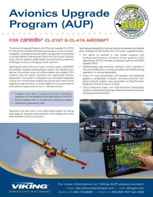 Avionics Upgrade Program (AUP)