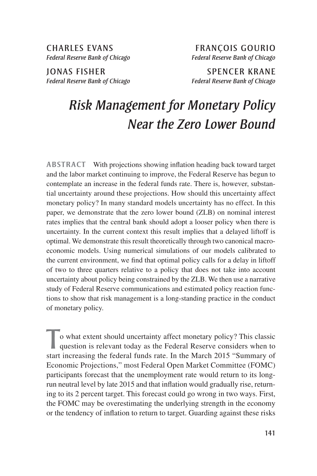 A “Risk-Management”