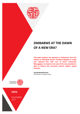 Zimbabwe at the Dawn of a New Era?