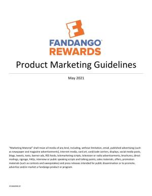 Product Marketing Guidelines