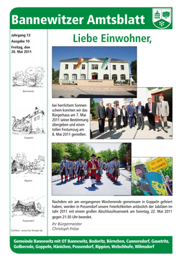 Bannewitzer Amtsblatt