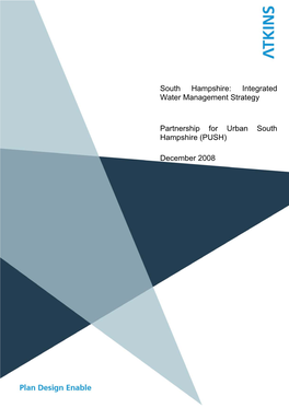 South Hampshire: Integrated Water Management Strategy